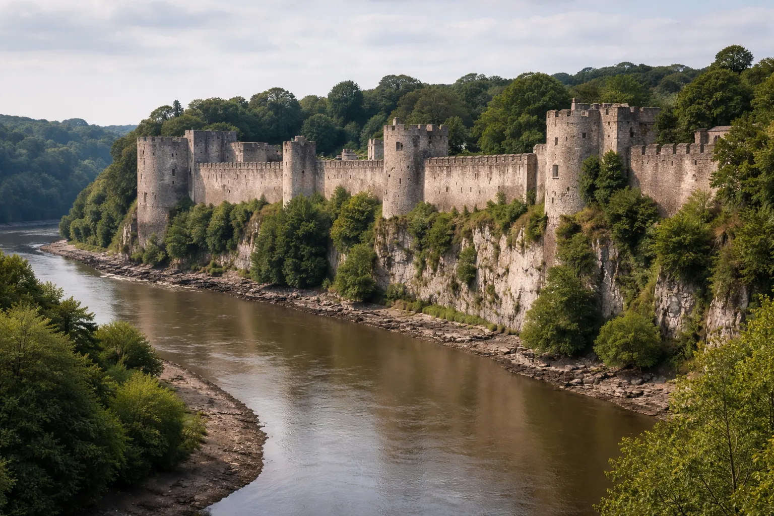 Read more about the article Chepstow Castle: Power, Stone, and the River Wye